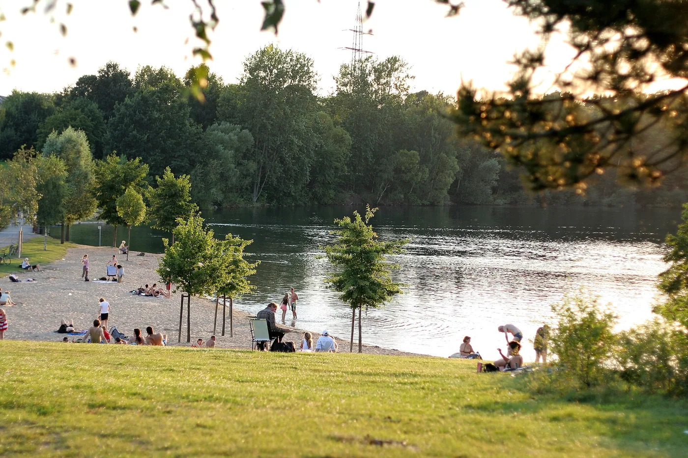 Heidbergsee Braunschweig - Eisschwimmer-Gruppe, Bild 2 von 3