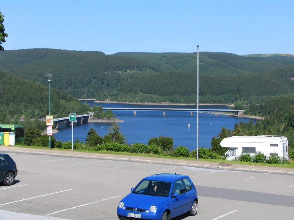 Okertalsperre - Eisbaden im Harz in Schulenberg im Oberharz, Bild 3 von 3